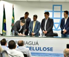  partir desta quinta-feira (27) a Klabin passa a administrar espaço para cargas de celulose. Empresa deve investir até R$ 130 milhões no terminal. 