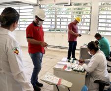 Empregados de empresas que atuam no Porto de Paranaguá serão vacinados nesta quarta-feira (29) e quinta-feira (30), contra o vírus da Influenza.