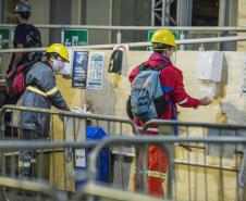 As ações incluem a aferição de temperatura de 195,6 mil pessoas, medidas de higiene e limpeza e campanhas internas de conscientização. 