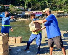 A ação envolveu oito barcos, distribuiu 1.043 cestas básicas e foi coordenada pela Diretoria Empresarial da Portos do Paraná. Foram beneficiados moradores da Ilha do Mel - Brasília, Encantadas e Ponta Oeste, Superagüi, São Miguel, Piaçaguera, Maciel, Eufrasina, Ponta do Ubá, Amparo, Europinha, Teixeira e Ilha das Peças.