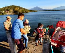 A ação envolveu oito barcos, distribuiu 1.043 cestas básicas e foi coordenada pela Diretoria Empresarial da Portos do Paraná. Foram beneficiados moradores da Ilha do Mel - Brasília, Encantadas e Ponta Oeste, Superagüi, São Miguel, Piaçaguera, Maciel, Eufrasina, Ponta do Ubá, Amparo, Europinha, Teixeira e Ilha das Peças.