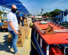 A ação envolveu oito barcos, distribuiu 1.043 cestas básicas e foi coordenada pela Diretoria Empresarial da Portos do Paraná. Foram beneficiados moradores da Ilha do Mel - Brasília, Encantadas e Ponta Oeste, Superagüi, São Miguel, Piaçaguera, Maciel, Eufrasina, Ponta do Ubá, Amparo, Europinha, Teixeira e Ilha das Peças.