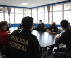 Exercício deixou Polícia Federal satisfeita com o cenário encontrado no porto de Paranaguá, no Paraná.