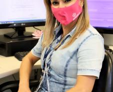 Para lembrar da importância de cuidar-se, como parte do empodeiramento delas, esta semana, a empresa pública distribuiu às quase 80 mulheres do quadro, máscaras cor de rosa, com um convite para a palestra, que encerra a ação na próxima quinta-feira, dia 29.