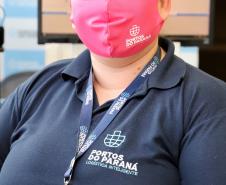 Para lembrar da importância de cuidar-se, como parte do empodeiramento delas, esta semana, a empresa pública distribuiu às quase 80 mulheres do quadro, máscaras cor de rosa, com um convite para a palestra, que encerra a ação na próxima quinta-feira, dia 29.