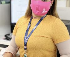Para lembrar da importância de cuidar-se, como parte do empodeiramento delas, esta semana, a empresa pública distribuiu às quase 80 mulheres do quadro, máscaras cor de rosa, com um convite para a palestra, que encerra a ação na próxima quinta-feira, dia 29.