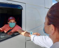 Nesta quinta-feira (25), a estrutura médica completa um ano nos terminais portuários do Paraná. Foram mais de 1,6 milhão de trabalhadores atendidos nas barreiras sanitárias de acesso ao cais e Pátio de Triagem.