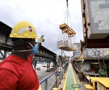 Produto abre tendência para embarque de outros itens alimentícios em sacas, na modalidade conhecida como break bulk ou carga geral. São 247.200 sacas, de 25 quilos cada, que têm como destino a República Democrática do Congo.