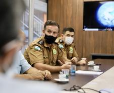 Entre os assuntos em questão, destaque para a melhoria da segurança pública no porto e em toda cidade de Paranaguá.