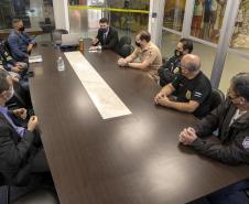 Intenção é intensificar ainda mais a integração do trabalho da Polícia Federal  com a Portos do Paraná.