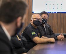 Intenção é intensificar ainda mais a integração do trabalho da Polícia Federal  com a Portos do Paraná.
