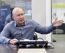 Comitiva de empresários esteve na sede administrativa da Portos do Paraná para conhecer os diferenciais que os portos paranaenses podem oferecer para a movimentação de açúcar ensacado.
