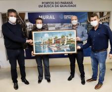 Porto de Paranaguá tem previsão de receber navio de passageiros em novembro, caso a pandemia esteja controlada. Anuncio foi feito ao Secretário de Desenvolvimento Sustentável e Turismo nesta quarta-feira.