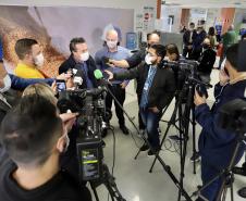 Porto de Paranaguá tem previsão de receber navio de passageiros em novembro, caso a pandemia esteja controlada. Anuncio foi feito ao Secretário de Desenvolvimento Sustentável e Turismo nesta quarta-feira.