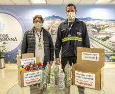 Campanha da empresa pública busca arrecadar donativos para converter em fraldas a favor do Lar de Idosos Perseverança