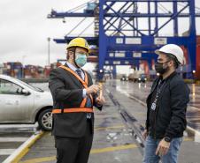 Representantes do Ministério Público conhecem novos projetos do Porto de Paranaguá