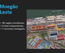 A Portos do Paraná agendou para o dia 20 de outubro a apresentação à comunidade do projeto de centralização da descarga ferroviária em uma moega exclusiva para trens no Corredor de Exportação da região Leste do Porto de Paranaguá. A audiência pública do plano, conhecido como “Moegão”, será online e aberta à participação da população.