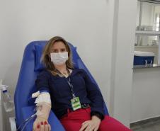 Ação da Portos do Paraná com o Hemepar faz parte da Semana do Voluntariado Paranaense