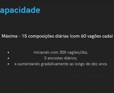 Nesta quarta-feira (20), em audiência pública, a Portos do Paraná apresentou o projeto Cais Leste, de centralização da descarga ferroviária em uma moega exclusiva, conhecido como “Moegão”. 