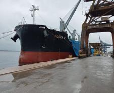 No Corredor de Exportação Leste do Porto de Paranaguá (Corex), duas operações em andamento chamam a atenção por fugirem da rotina do complexo portuário, pelo tipo de produto e modalidade de transporte adotado. A primeira pelo embarque de trigo para navegação interior (cabotagem). Outra, pelo sentido da carga e pela produtividade: 11 mil toneladas de milho de importação foram descarregadas em 24 horas.