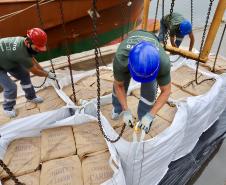 Já passaram pelo Porto de Antonina neste ano, de janeiro a outubro, 1.168.103 toneladas de produtos. Volume ultrapassa em 230.103 toneladas o total movimentado durante todo o ano de 2020: 938 mil toneladas. 