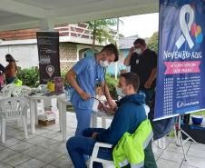 Evento do programa Porto em Ação ofereceu testes de glicemia, aferição de glicose, corte de cabelo, distribuição de kits de jogos lúdicos, atividades físicas e orientações da Marinha e Guarda Portuária.