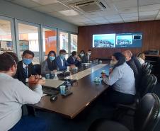 Portos do Paraná apresenta projetos de expansão a grupo internacional de investidores