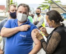 Em parceria com a Portos do Paraná, a ação itinerante da Secretaria de Saúde do município acontece no Pátio de Triagem, a partir desta terça-feira (8), e segue até quinta.