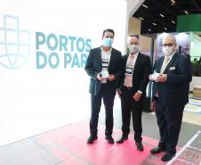 Em feira internacional, governador destaca potenciais e recordes dos portos do Paraná