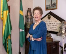 Prestes a completar 85 anos, dona Marly tinha o sonho de conhecer a Capitania dos Portos do Paraná e o cais do Porto de Paranaguá