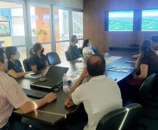 Durante o encontro foram apresentadas as diferentes atividades realizadas nos meios sócio, biótico e físico, além dos projetos na área de segurança do trabalho.