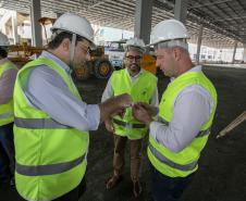 Obra do terminal de celulose do Porto de Paranaguá avança e unidade deve iniciar operação já neste ano