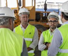 Obra do terminal de celulose do Porto de Paranaguá avança e unidade deve iniciar operação já neste ano