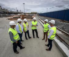 Obra do terminal de celulose do Porto de Paranaguá avança e unidade deve iniciar operação já neste ano