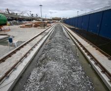 Obra do terminal de celulose do Porto de Paranaguá avança e unidade deve iniciar operação já neste ano