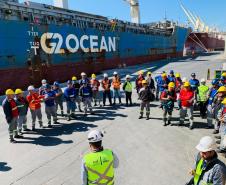 Realizado pela Portos do Paraná e Órgão Gestor de Mão de Obras, evento reuniu portuários e prestadores de serviço. Proposta foi falar sobre o assunto fugindo um pouco da parte técnica, mas trazendo temas que façam os trabalhadores refletirem.