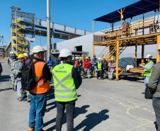 Realizado pela Portos do Paraná e Órgão Gestor de Mão de Obras, evento reuniu portuários e prestadores de serviço. Proposta foi falar sobre o assunto fugindo um pouco da parte técnica, mas trazendo temas que façam os trabalhadores refletirem.