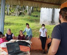 Evento que acontece na Ilha de Amparo já passou por Antonina, Ilha dos Valadares, Eufrasina e Guaraqueçaba. Objetivo é apresentar aos pescadores os dados de produção levantados através de monitoramentos realizados pela empresa pública.