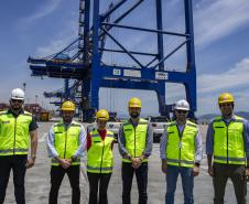 Gestores dos portos do Espírito Santo visitam o Porto de Paranaguá