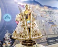Porto de Paranaguá recebe imagem peregrina de Nossa Senhora do Rocio