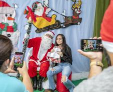 Porto faz ação de Natal com estudantes da rede municipal de Paranaguá