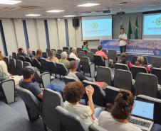 Evento está inserido no Programa de Educação Ambiental da empresa pública e tem foco na troca de informações com associações de reciclagem do litoral do Paraná para fortalecimento da cadeia produtiva.