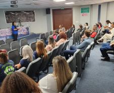 Evento está inserido no Programa de Educação Ambiental da empresa pública e tem foco na troca de informações com associações de reciclagem do litoral do Paraná para fortalecimento da cadeia produtiva.