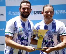 Dia do Trabalhador Portuário foi celebrado com Futebol das Estrelas em Paranaguá