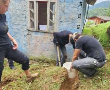 A solução atende a escola estadual e a associação de moradores da comunidade. Ação faz parte do Programa de Educação Ambiental da empresa pública, com cinco linhas de atuação, baseadas nos princípios da permacultura.