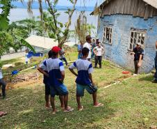 A solução atende a escola estadual e a associação de moradores da comunidade. Ação faz parte do Programa de Educação Ambiental da empresa pública, com cinco linhas de atuação, baseadas nos princípios da permacultura.