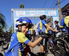 A festa também contou com um passeio ciclístico. Milhares de pessoas participaram das comemorações, ressaltando o fortalecimento da relação do porto com a cidade, seja através de investimentos, de ações sociais, educacionais e recreativas.