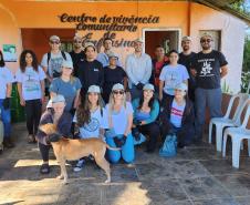 Ação preparou a comunidade para evento agendado dia 25, com oficina de confecção de biodigestores e orientações sobre saneamento básico e