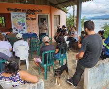 Além do conhecimento repassado foi também entregue aos moradores uma cartilha que ensina a instalar o sistema com biodigestor. Ação faz do programa de educação ambiental da empresa pública.