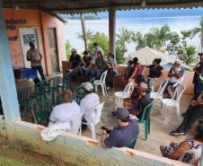 Além do conhecimento repassado foi também entregue aos moradores uma cartilha que ensina a instalar o sistema com biodigestor. Ação faz do programa de educação ambiental da empresa pública.